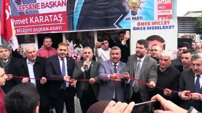 AK Parti Hassa Seçim Bürosu Hizmete Açıldı