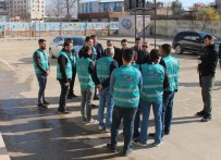 YARIYIL TATİLİ - Cizre'de Yükümlüler, Cezalarını Okullarda Çalışarak Yerine Getiriyor