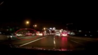 (Özel) E-5 Karayolunda Feci 'Makas' Kazası Kamerada