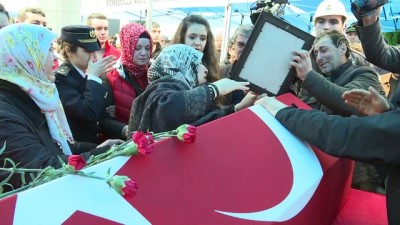 Şehit Polis Memuru İçin Tören Düzenlendi