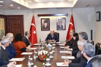 MAHMUT DEMIRTAŞ - Vali Mahmut Demirtaş, Nüfus Ve Vatandaşlık Müdürleri İle Bir Araya Geldi