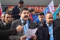 CUMA NAMAZI - Van'da Doğu Türkistan'daki Baskılar Protesto Edildi