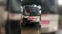 Aydın'da İki Minibüs Çarpıştı Açıklaması 7 Yaralı