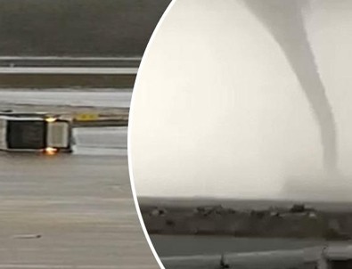 Fırtına nedeniyle otobüs devrildi: Yaralılar var