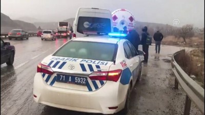 Kırıkkale'de Trafik Kazaları Açıklaması 8 Yaralı