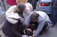 Otomobilin Çarptığı Genç Kız Yaralandı