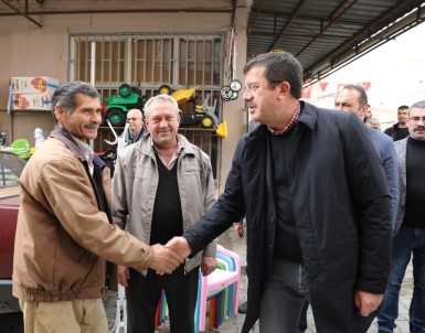 Zeybekci'den Çiftçiye Ve Üreticiye Destek Sözü