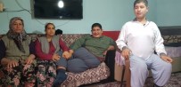 OBEZİTE - Babaları Cinayete Kurban Gitti, Engelli Çocukları İle Ortada Kaldı