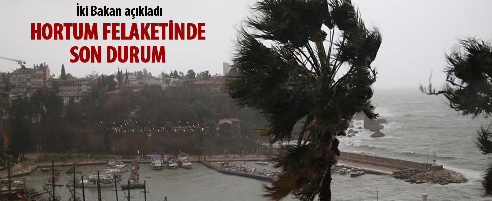 Bakan Kurum: Antalya'nın farklı ilçelerinde 315 binada hasar var