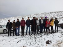 Erzurum'da Gönüllü Vatandaşlar Doğaya Yem Bıraktı