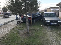 Konya'da Otomobiller Çarpıştı Açıklaması 3 Yaralı