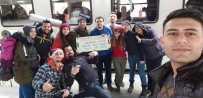 VAN GÖLÜ - Van Gölü Ekspresi'yle Ankara'dan Van'a Kucak Dolusu Yardım Yolculuğu