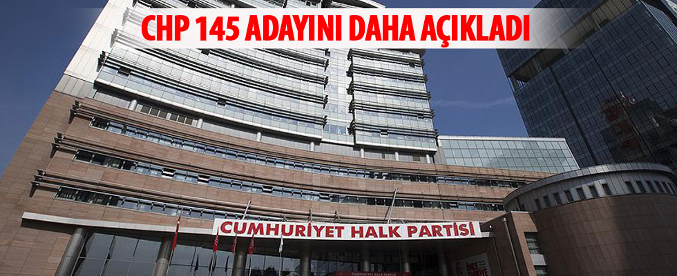 CHP 145 belediye başkan adayını daha belirledi