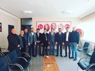 AK Parti Adayı Kırteke'den MHP'ye Ziyaret