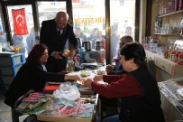 Başkan Çerçioğlu, Bağarası'nda Vatandaş Ve Esnafı Dinledi