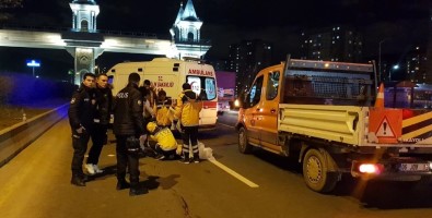 Başkent'te Karşıya Geçerken Canından Oldu