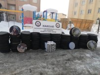 Hakkari'de Kaçak Malzeme Ele Geçirildi