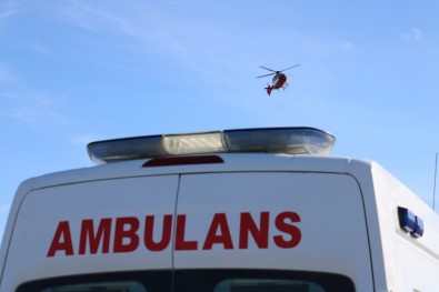 Helikopter Koah Hastası İçin Havalandı