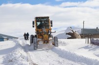 Özalp Ve Saray'da Kar Yağışı