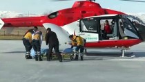 Sivas'ın İlk Ambulans Helikopteri KOAH Hastası İçin Havalandı Haberi