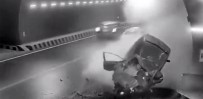 Tünelde Feci Kaza Açıklaması Sürücü Olay Yerinde Can Verdi