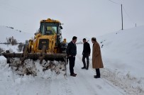 Arguvan'da Karla Mücadele Devam Ediyor