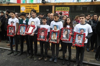Diyarbakır'da Teröristlerin Katlettiği Öğrenciler Anıldı