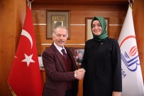 FATMA BETÜL SAYAN KAYA - Eski Bakan Sayan Kaya'dan Başkan Aydıner'e Ziyaret