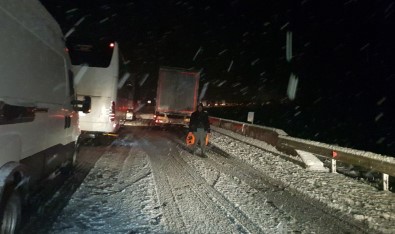 Karabük'te Yoğun Kar Yağışı