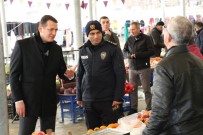 FATIH ÜRKMEZER - Ürkmezer Pazar Esnafını Ziyaret Etti