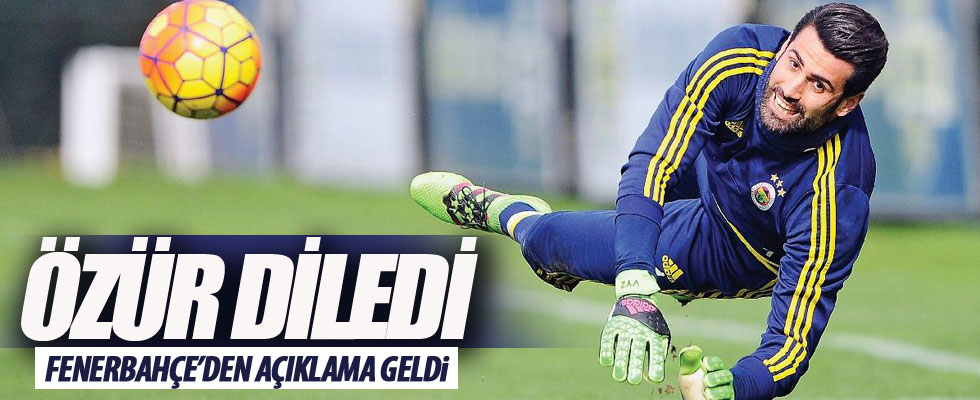 Volkan Demirel özür diledi