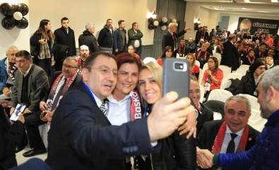 Başkan Çerçioğlu, Beşiktaşlıları Yalnız Bırakmadı