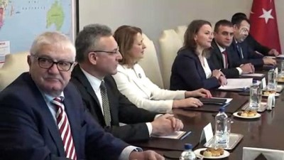 Çavuşoğlu Bulgaristan Ulusal Meclisi Dışişleri Komisyonu Heyetini Kabul Etti