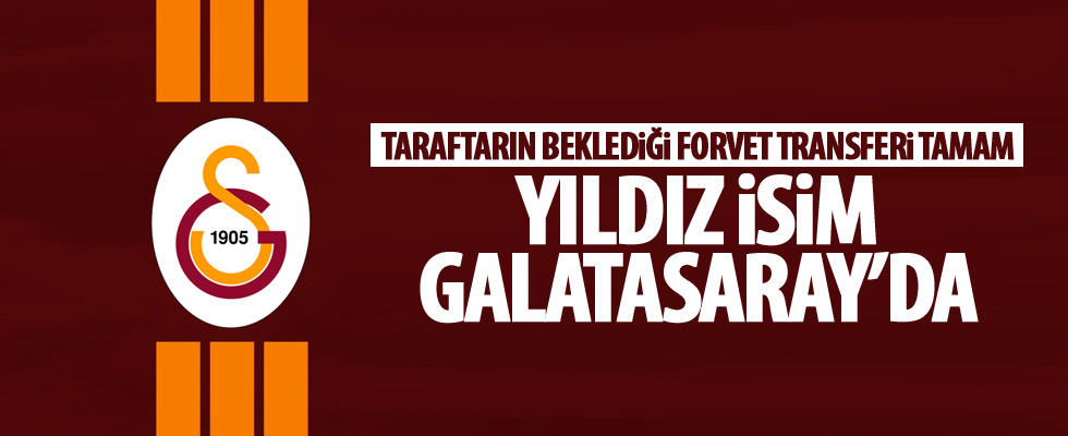 Galatasaray forvetini buldu