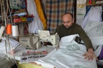 FINDIK TOPLAMA - Kullanılmış Şeker Çuvalları Ekonomiye Kazandırılıyor