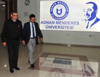 Mesut Özakcan Ve Albay İnan'dan Rektör Aldemir'e Ziyaret