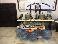 KAÇAK İÇKİ - Mezitli'de Polis Suçlulara Geçit Vermiyor