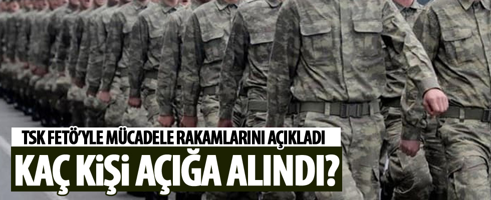 TSK'da FETÖ ile yoğun mücadele