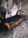 ALAADDIN KEYKUBAT - Alanya'da Elektrik Sobası Evi Yaktı