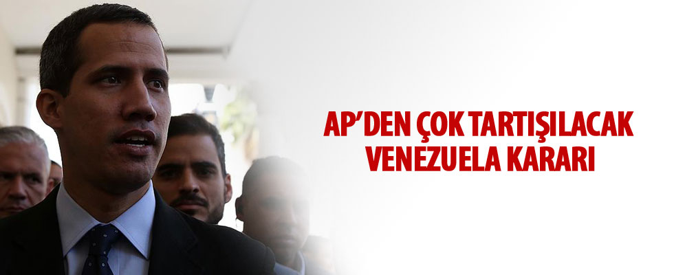 AP, Guaido'yu Venezuela'nın 'geçici başkanı' olarak tanıdı
