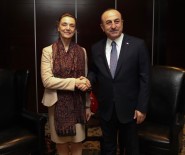 DIŞİŞLERİ BAKANLARI - Dışişleri Bakanı Çavuşoğlu Hırvat Mevkidaşı İle Görüştü