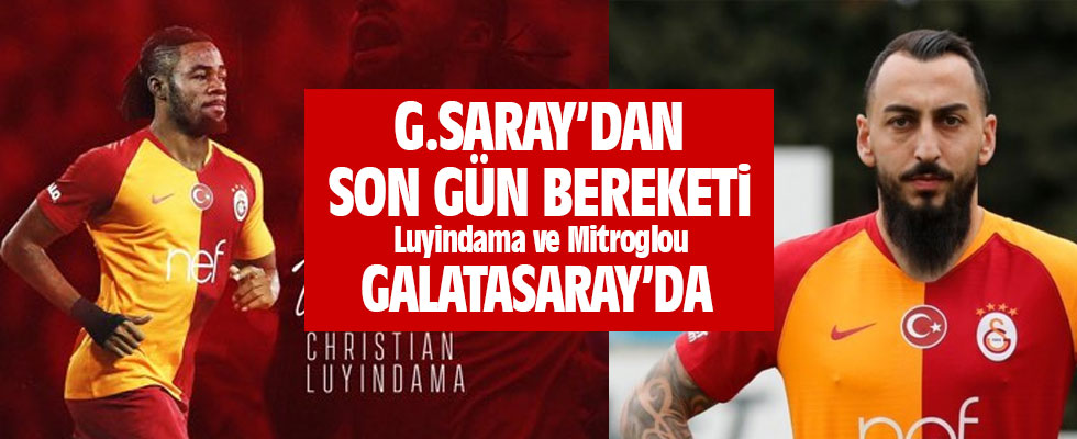 Galatasaray, Christian Luyindama'yı KAP'a Bildirdi