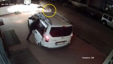 Hırsızlara Turşu Bidonuyla Müdahale