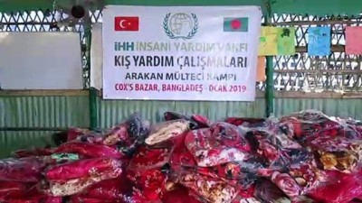 İHH'dan Arakanlı Müslümanlara Giyecek Yardımı