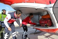 Sivas'ın Ambulans Helikopteri Tanıtıldı Haberi