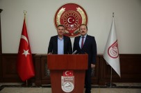 HACI ALİ POLAT - Ağrı Valisi Elban'dan Vali Pehlivan'a Ziyaret