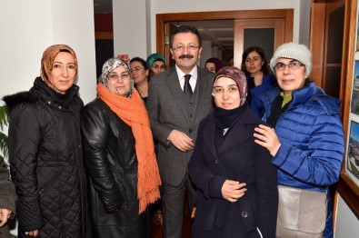 Başkan Tiryaki'nin Vedası Zor Oldu