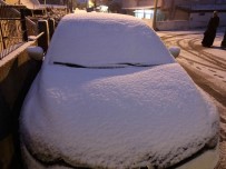 CAFER SARıLı - Çorlu'da Kar Yağışı Başladı