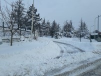 KAR MANZARALARI - Kırklareli'nde Kar Yağışı
