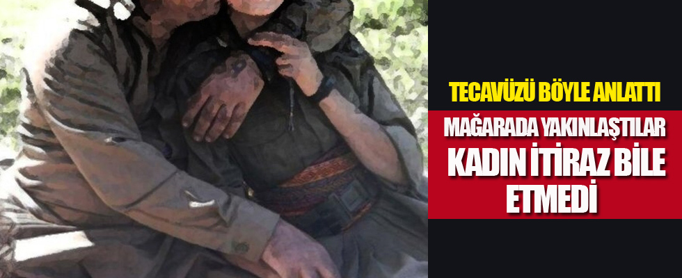 PKK'nın gerçek yüzü: Yaralı kadın teröriste tecavüz